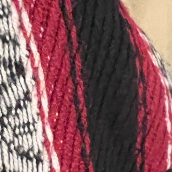 S J Jill Boho Fair Isle Tribal Aztec Open Front Cardigan - Picture 9 of 9